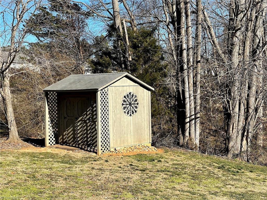 871 Ridge View Terrace Rural Hall, NC 27045 - Photo 43 of 49 Storage shed remains