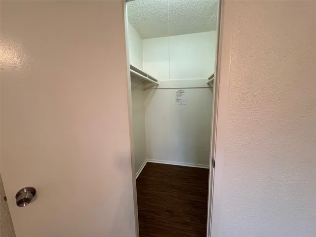a view of walk in closet