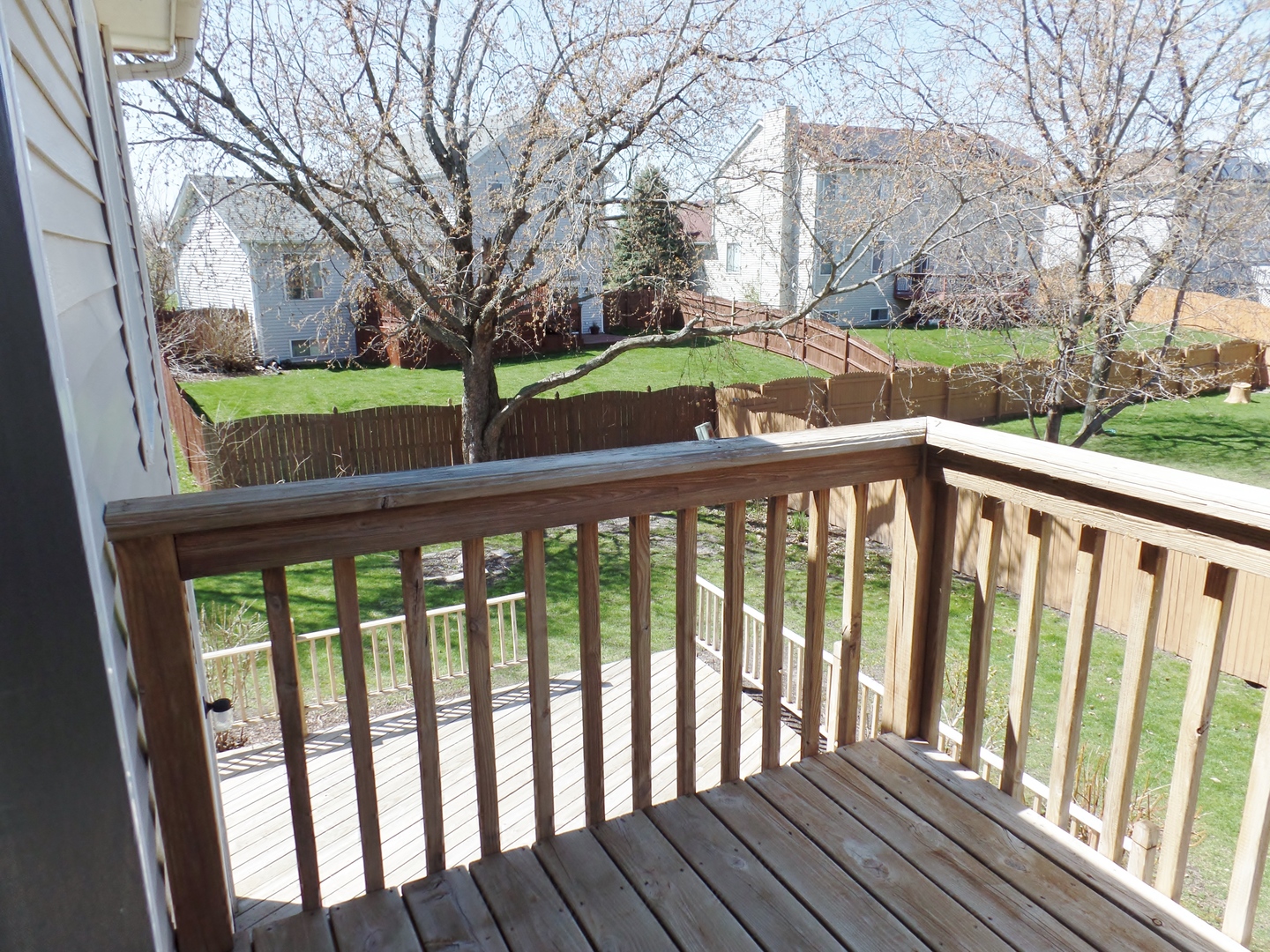 1504 Comanche Drive Bolingbrook, IL 60490 - Photo 29 of 34 a view of a wooden deck