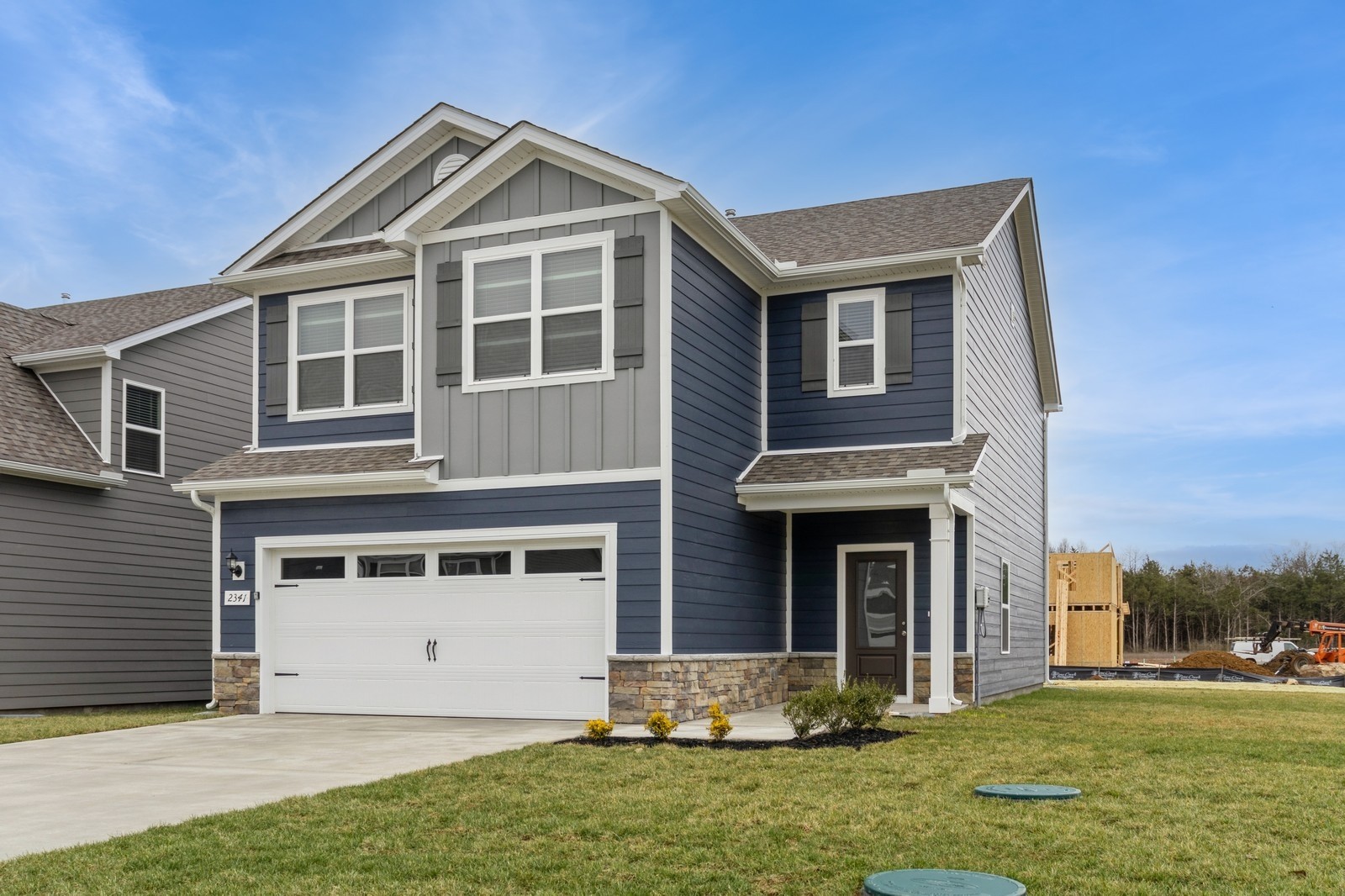 2341 Nabali Way Murfreesboro, TN 37127 - Photo 2 of 23 a front view of a house with a yard