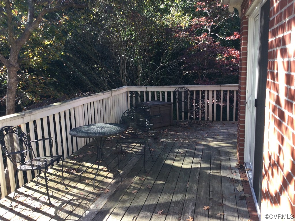 236 Buford Road Richmond, VA 23235 - Photo 11 of 42 a view of balcony with wooden floor