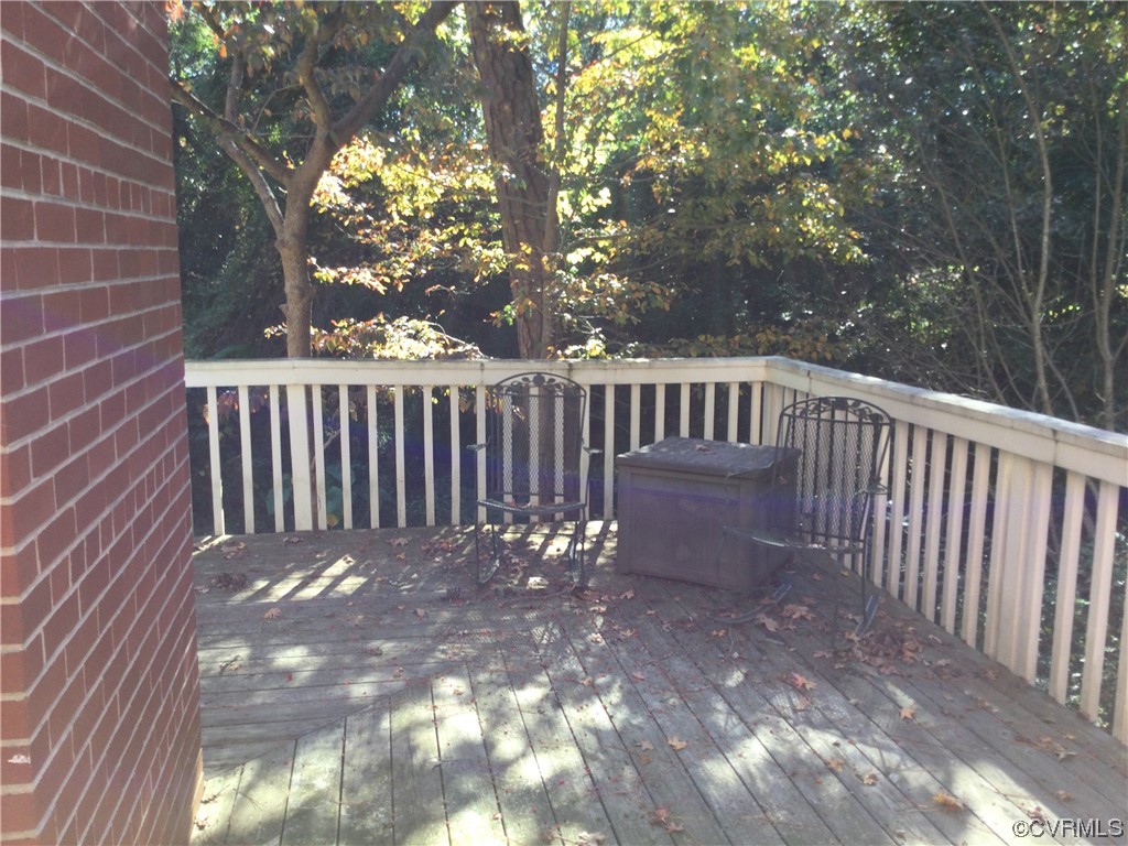 236 Buford Road Richmond, VA 23235 - Photo 6 of 42 a view of balcony with wooden floor