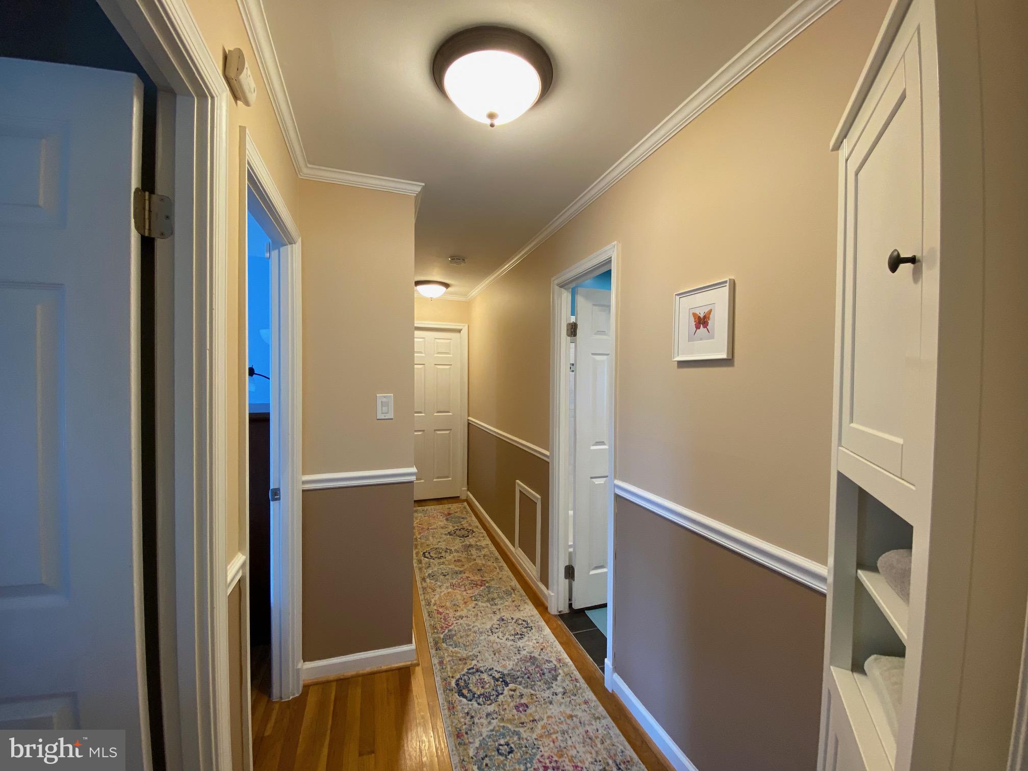 15918 Jerald Road Laurel, MD 20707 - Photo 29 of 40 a view of hallway with stairs