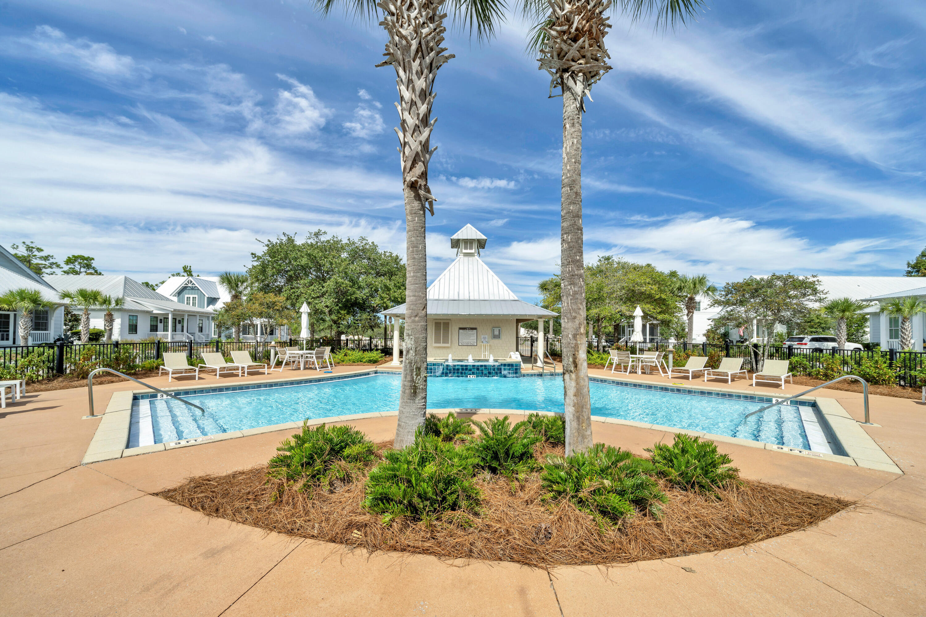 255 Cypress Drive Santa Rosa Beach, FL 32459 - Photo 77 of 81 a view of a swimming pool with a patio