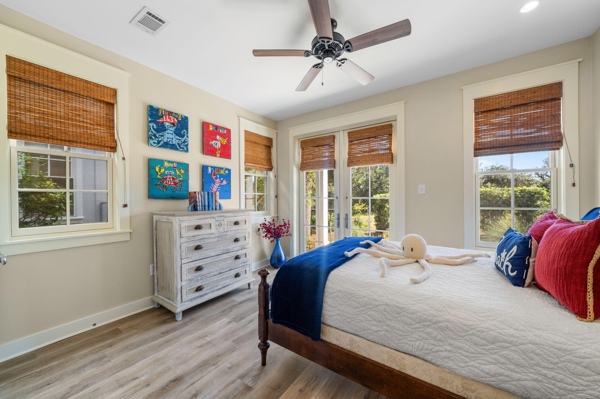 255 Cypress Drive Santa Rosa Beach, FL 32459 - Photo 10 of 81 a bedroom with a bed dresser and a window