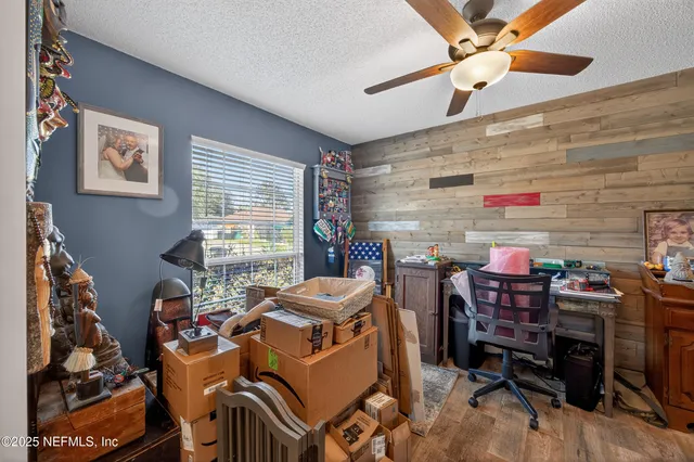 a room with furniture and a window