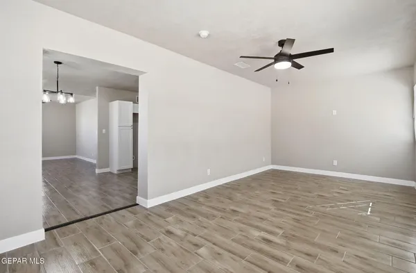 wooden floor in an empty room
