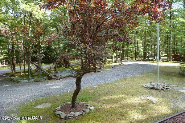 155 Chipmunk Road Bushkill, PA 18324 - Photo 4 of 18 a backyard of a house with lots of green space