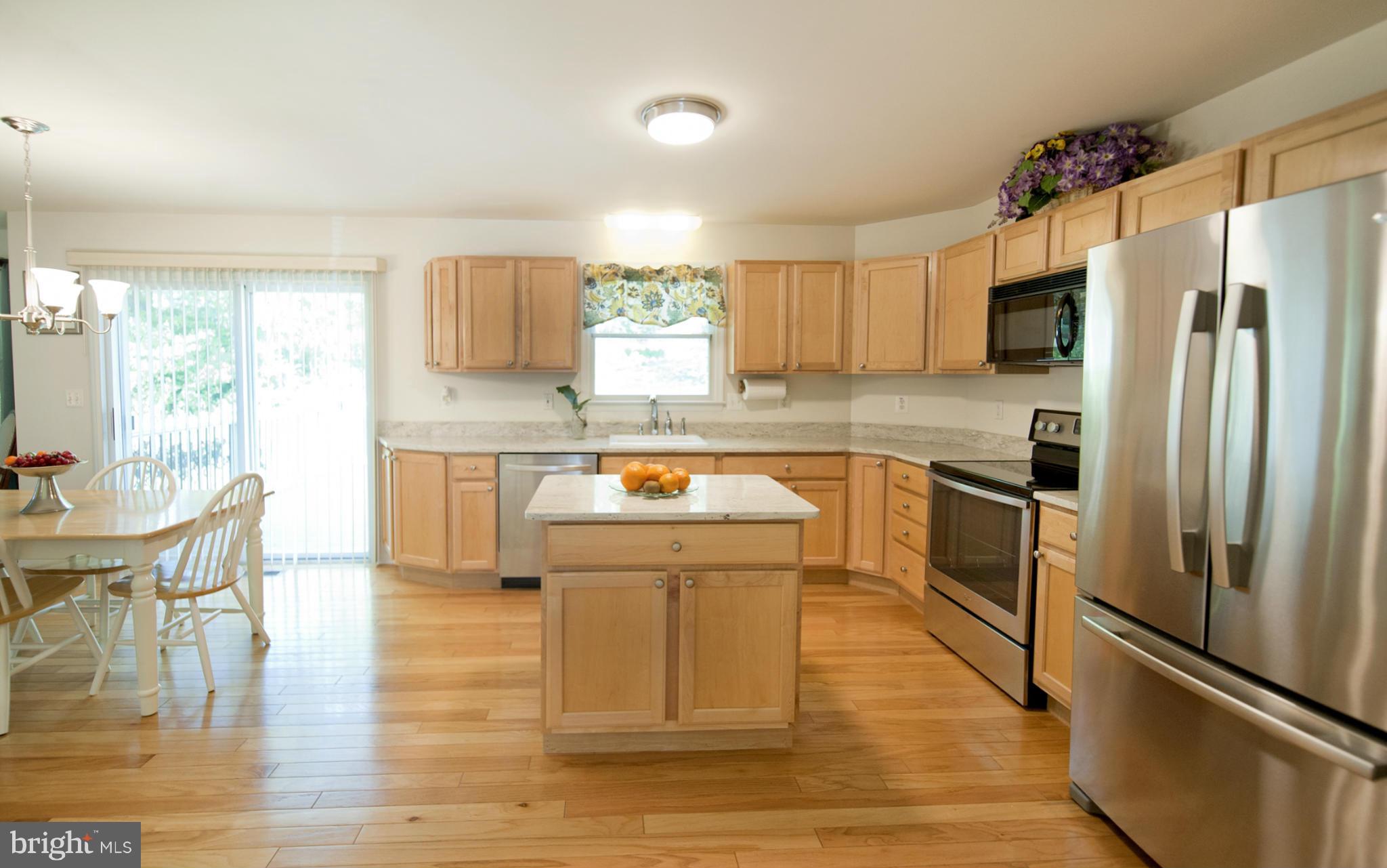 1020 Red Pump Road Bel Air, MD 21014 - Photo 11 of 26 Kitchen w/Sliding door to large Trex deck