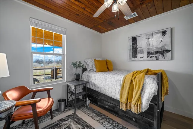 a living room with a couch and a table