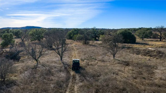 a view of a lake in middle of the town