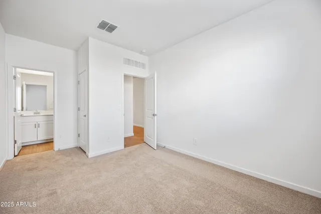 a view of empty room