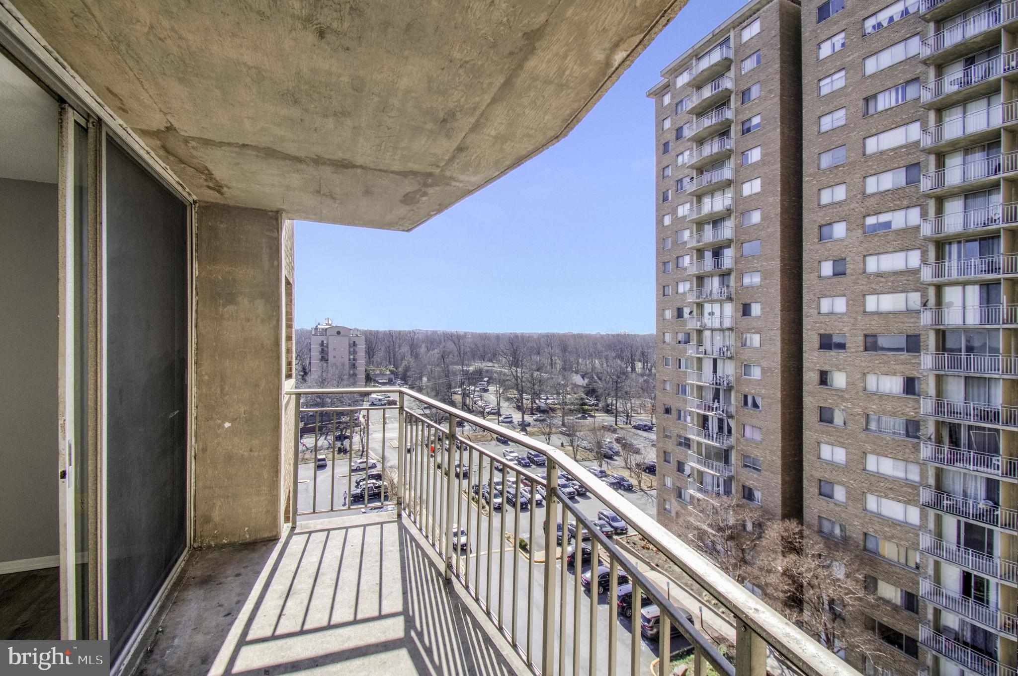 1836 Metzerott Road, Unit 925 Hyattsville, MD 20783 - Photo 27 of 33 a view of balcony with wooden floor