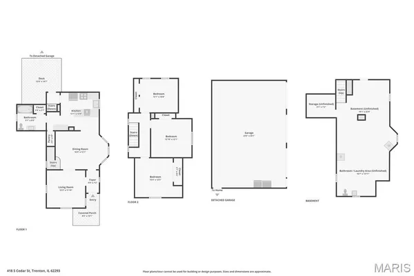 $203,000 | 418 South Cedar Street, Trenton, IL 62293