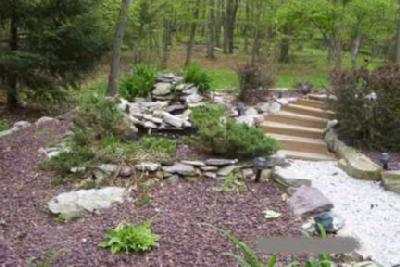 0 Hemlock Road Kunkletown, PA 18058 - Photo 3 of 5 a backyard of a house with a yard and outdoor seating