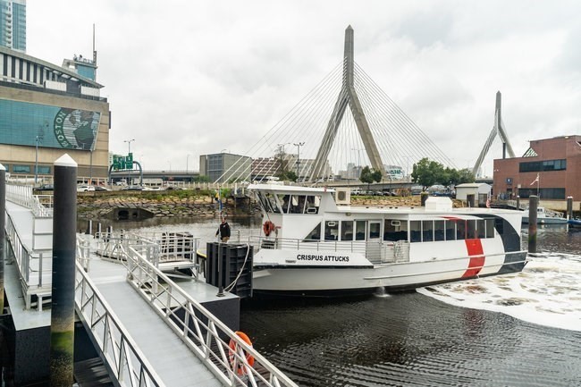 100 Lovejoy Wharf, Unit 5N Boston, MA 02114 - Photo 23 of 23 a view of yard with boats and trees in the background