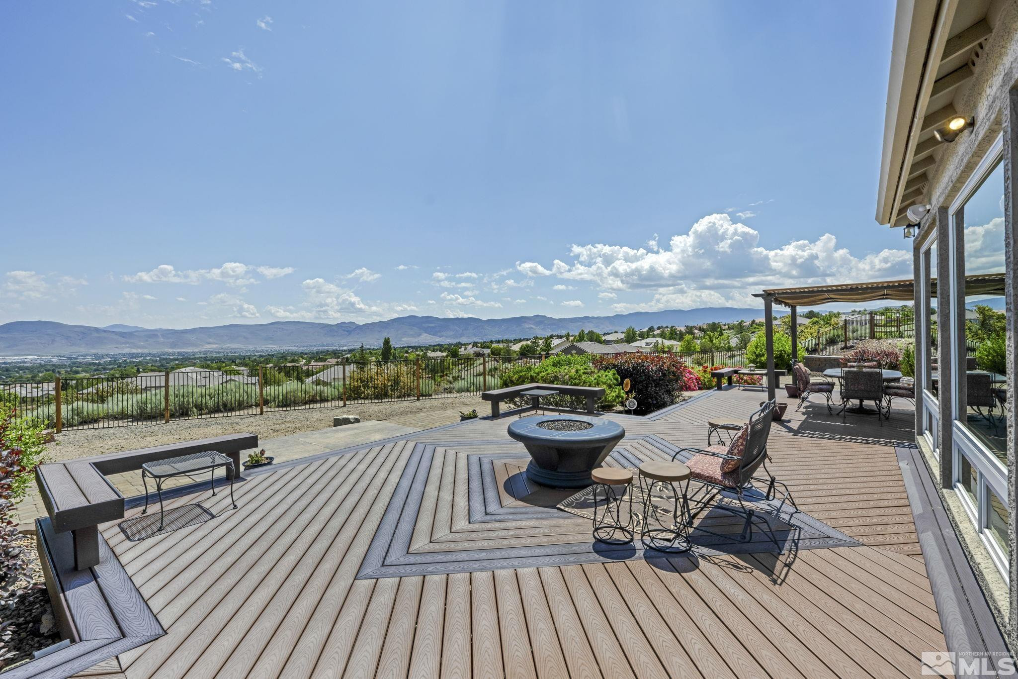 6824 Marble Canyon Road Reno, NV 89511 - Photo 22 of 30 a view of roof deck with patio