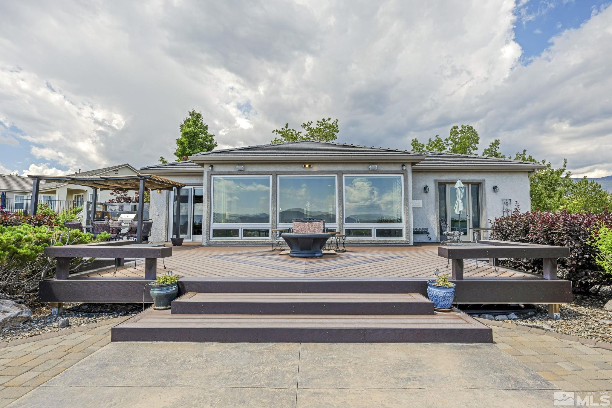 6824 Marble Canyon Road Reno, NV 89511 - Photo 28 of 30 a view of house with outdoor space and porch