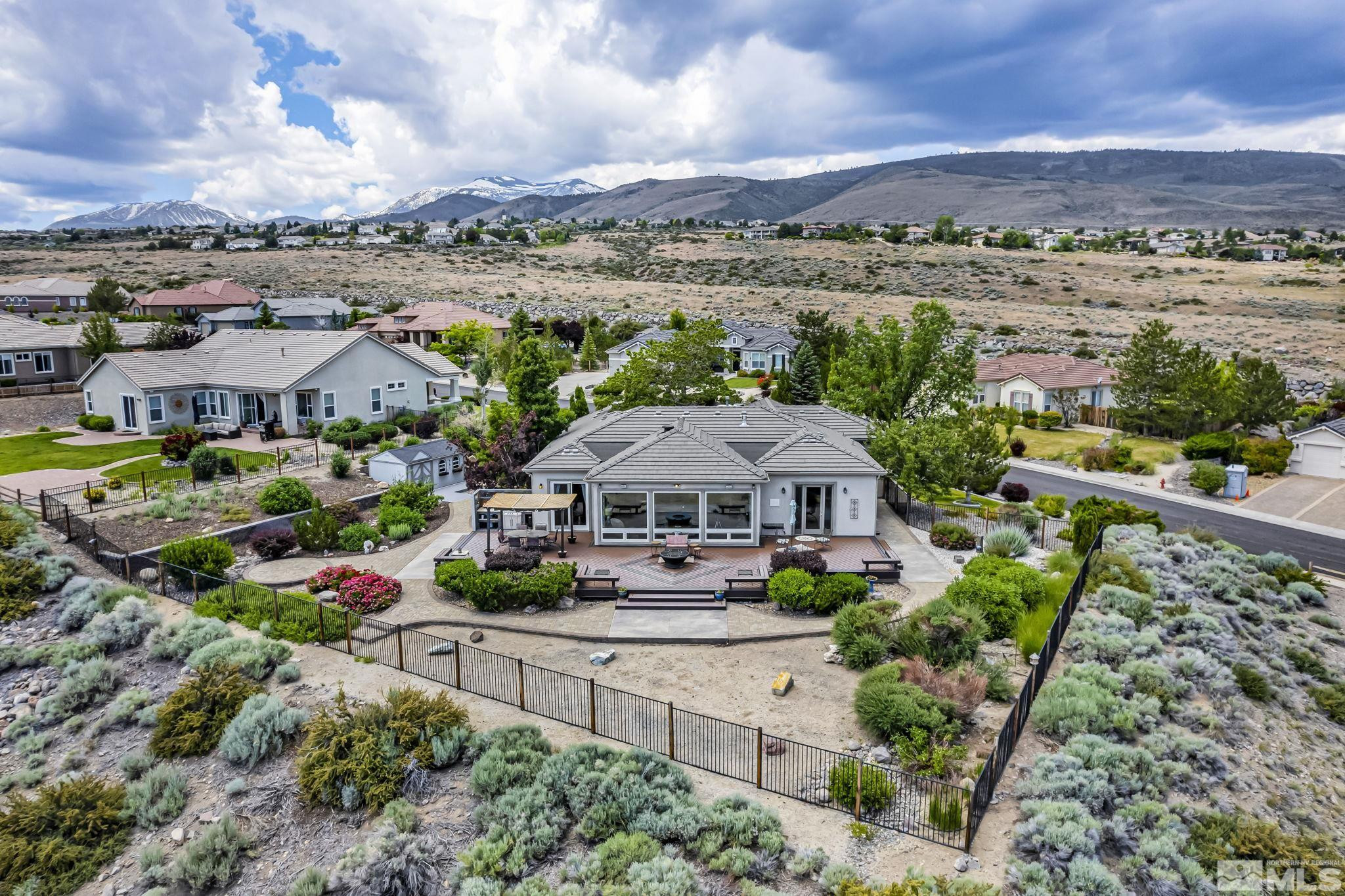 6824 Marble Canyon Road Reno, NV 89511 - Photo 4 of 30 an aerial view of multiple house