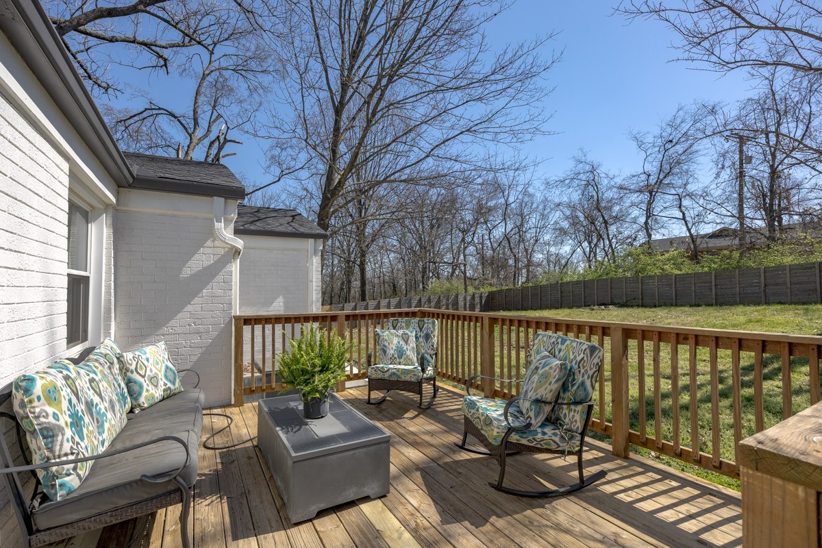 500 Vantrease Road Madison, TN 37115 - Photo 19 of 24 a view of a balcony with couch on wooden floor