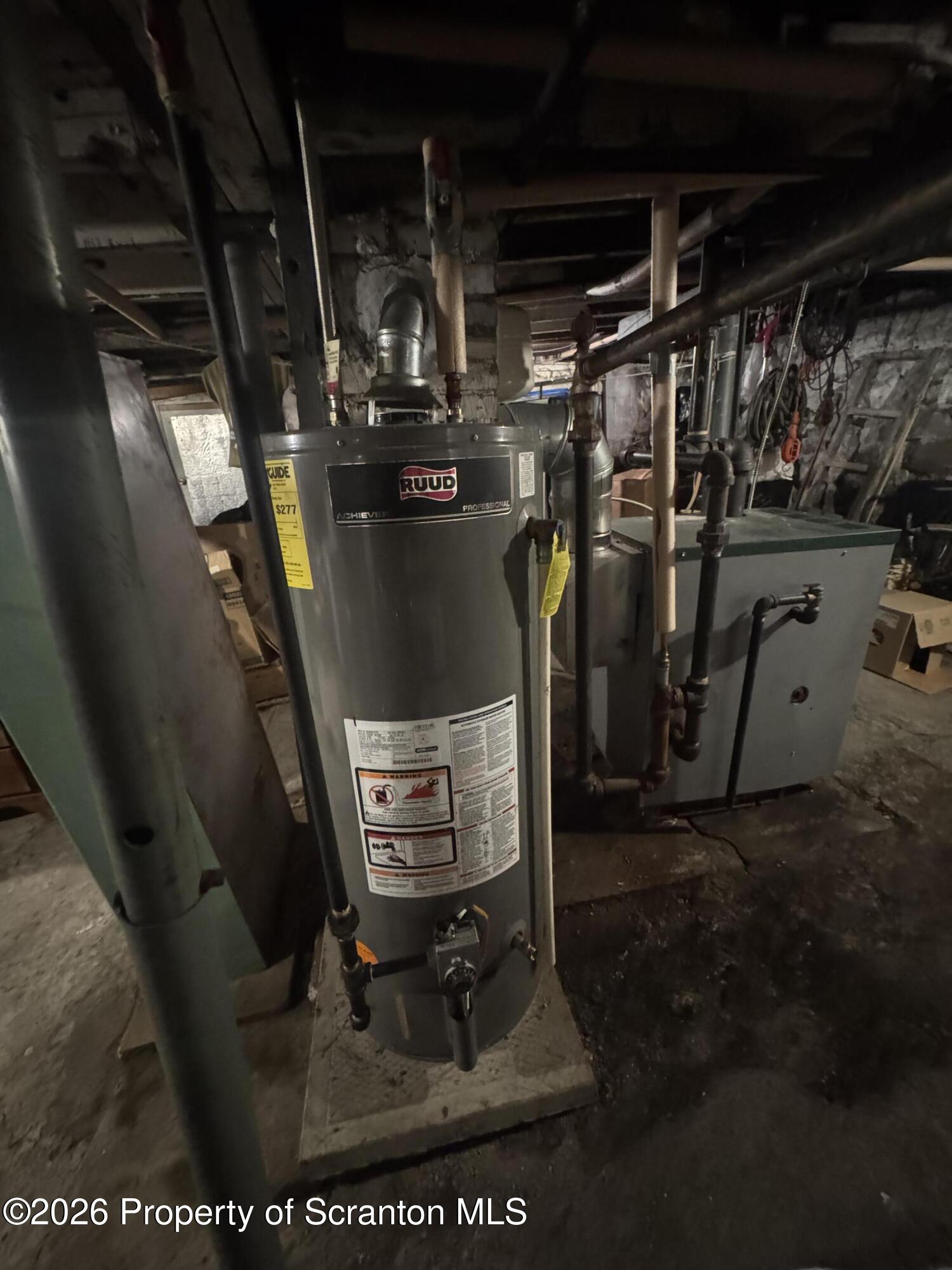 203 Laurel Street Archbald, PA 18403 - Photo 21 of 28 a view of water heater room
