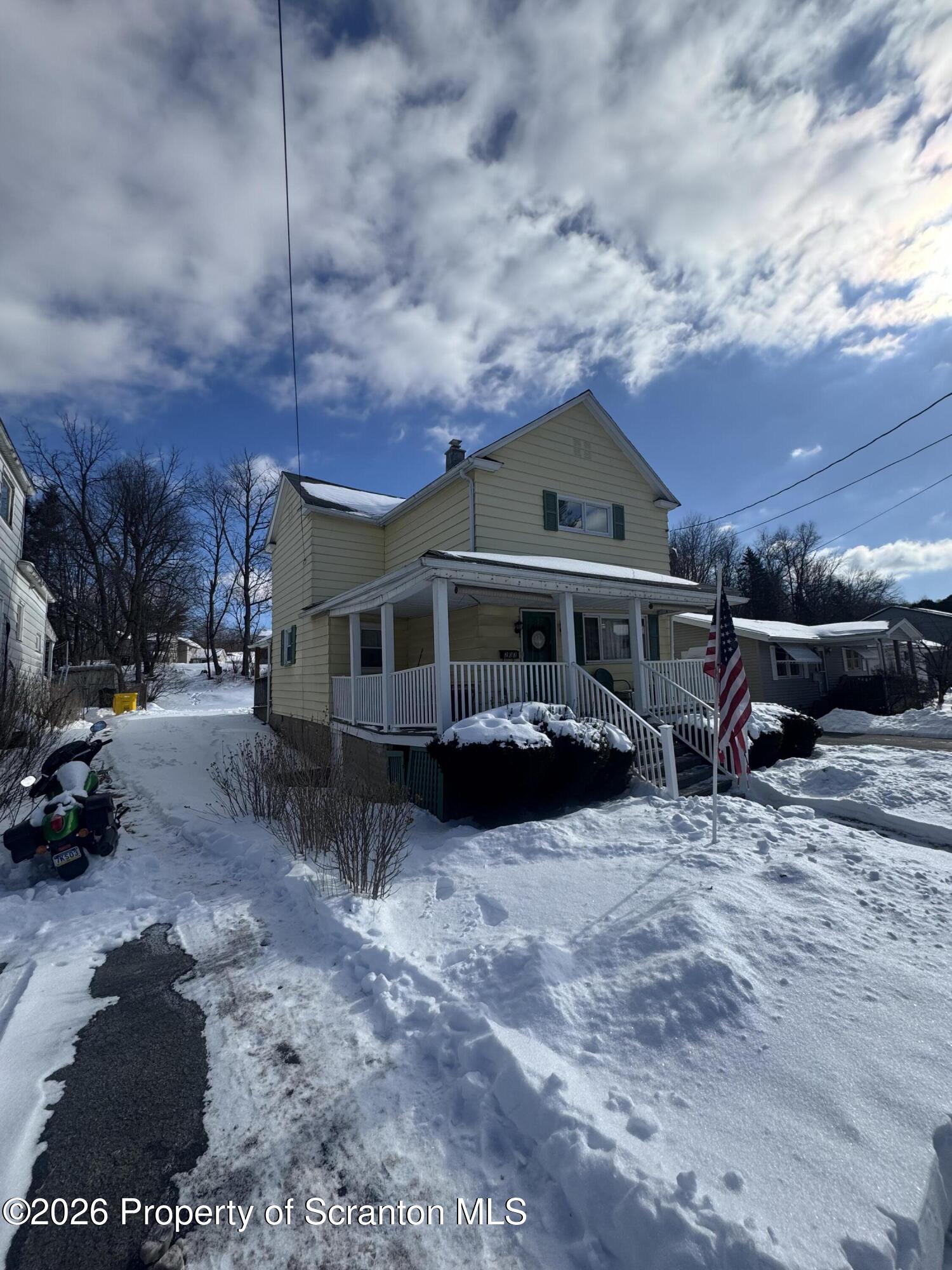 203 Laurel Street Archbald, PA 18403 - Photo 27 of 28 a view of house with yard and entertaining space