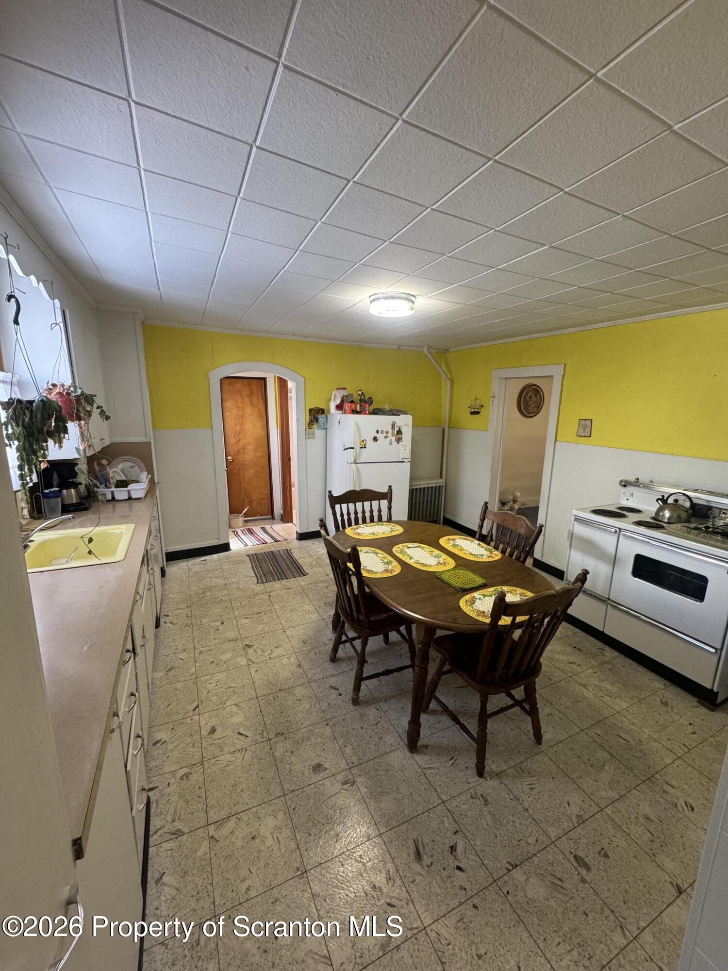 203 Laurel Street Archbald, PA 18403 - Photo 5 of 28 a living room with furniture pool table and a flat screen tv