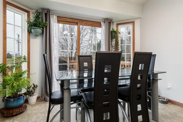 a kitchen with a refrigerator stove and microwave