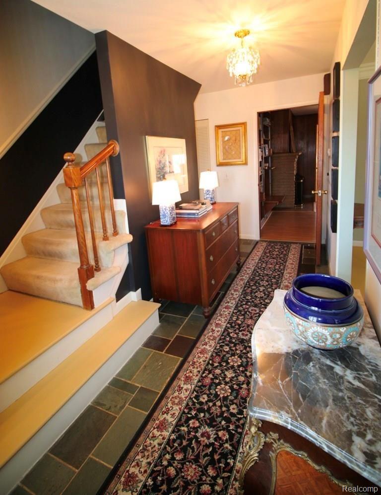 1080 West Highland Road Howell, MI 48843 - Photo 9 of 37 FOYER WITH SLATE FLOOR