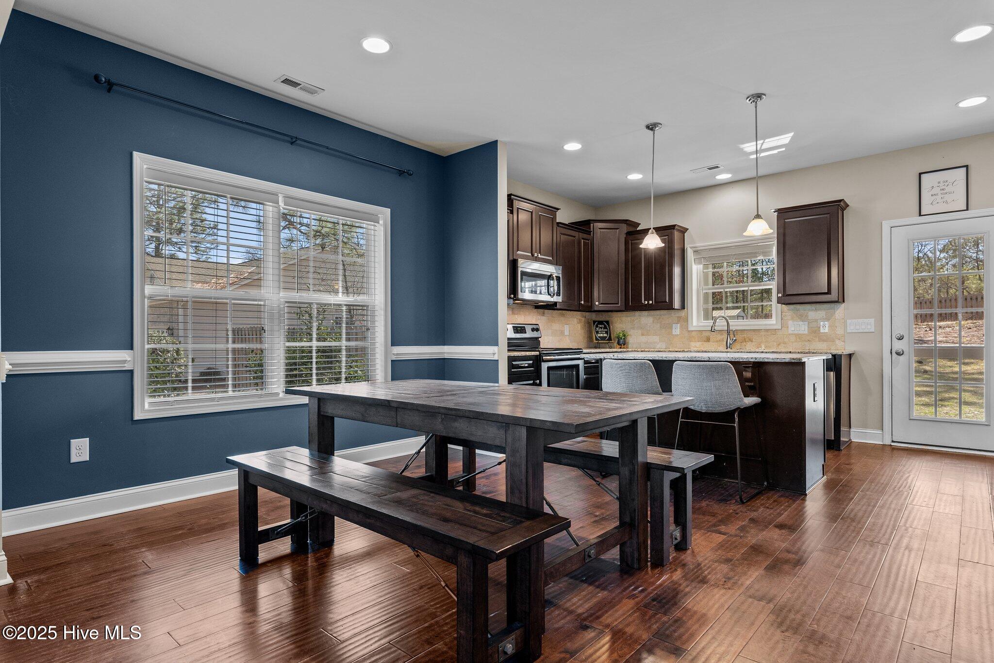 1205 Burning Tree Road Pinehurst, NC 28374 - Photo 3 of 35 Dining Room and Kitcehn