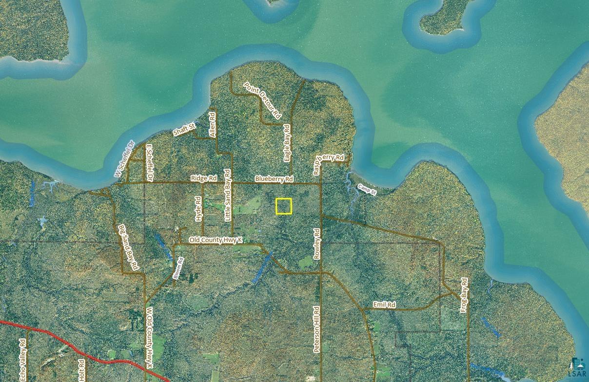 40-acres Near Blueberry Road Bayfield, WI 54814 - Photo 3 of 3 Aerial View Lake Superior