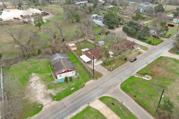 a view of a city street from a balcony