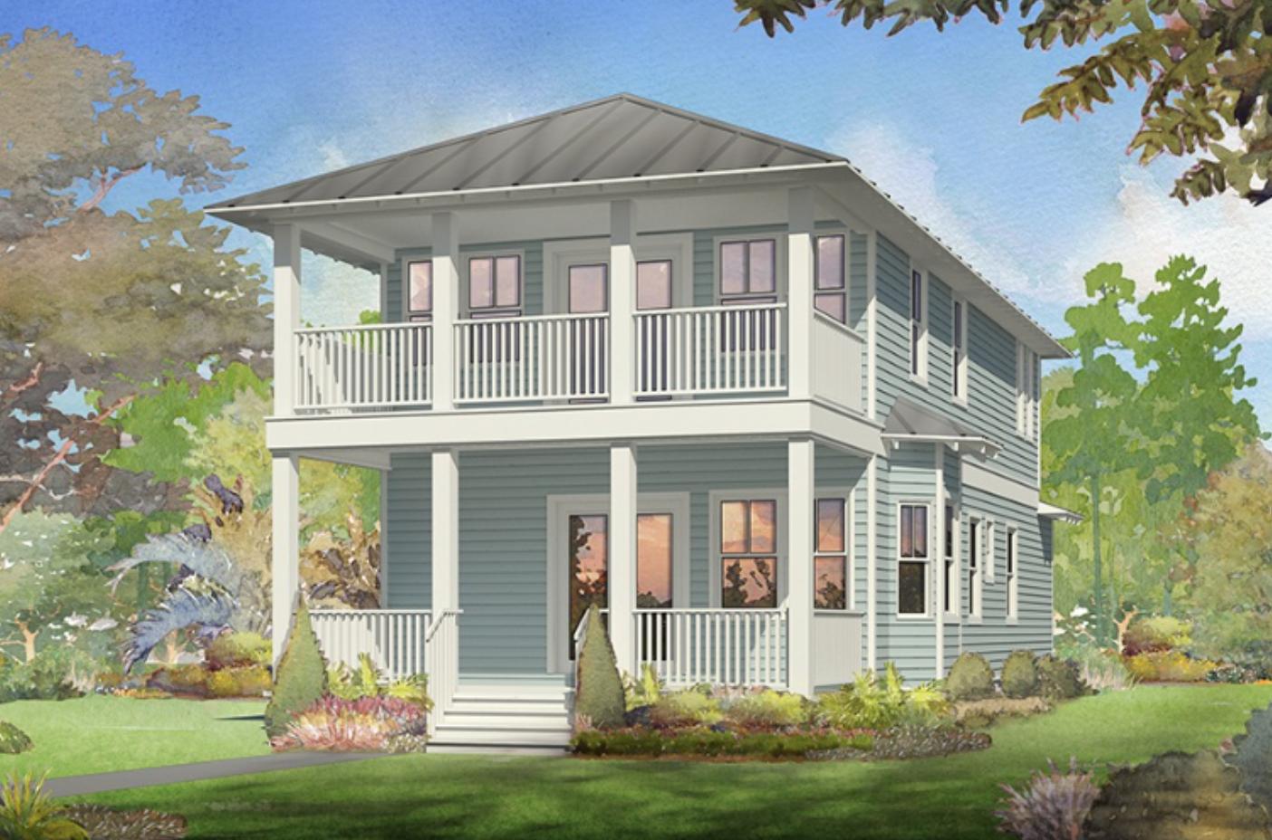107 Prairie Pass, Unit LOT 238 Santa Rosa Beach, FL 32459 - Photo 3 of 21 Sea Breeze B Elevation