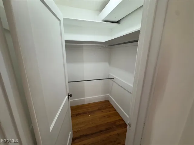 a view of walk in closet