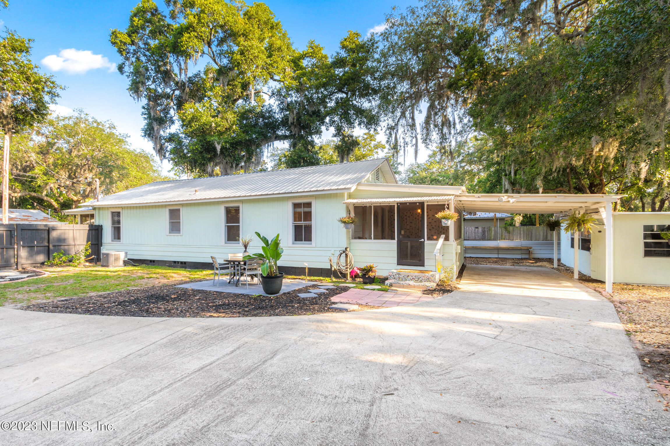 11 Newcomb Street St. Augustine, FL 32084 - Photo 28 of 35 a view of a house with outdoor space and porch