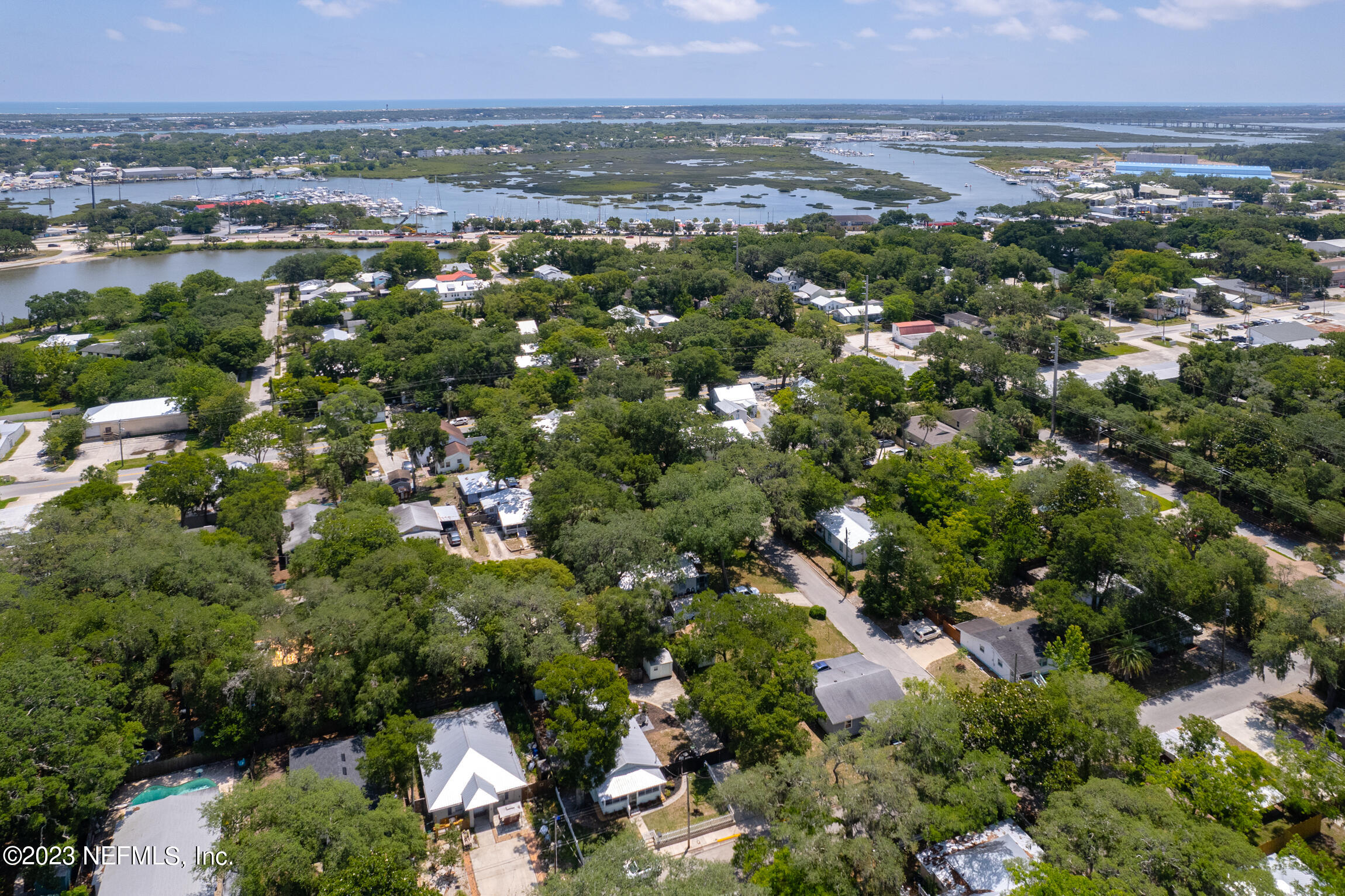 11 Newcomb Street St. Augustine, FL 32084 - Photo 34 of 35 an aerial view of multiple house