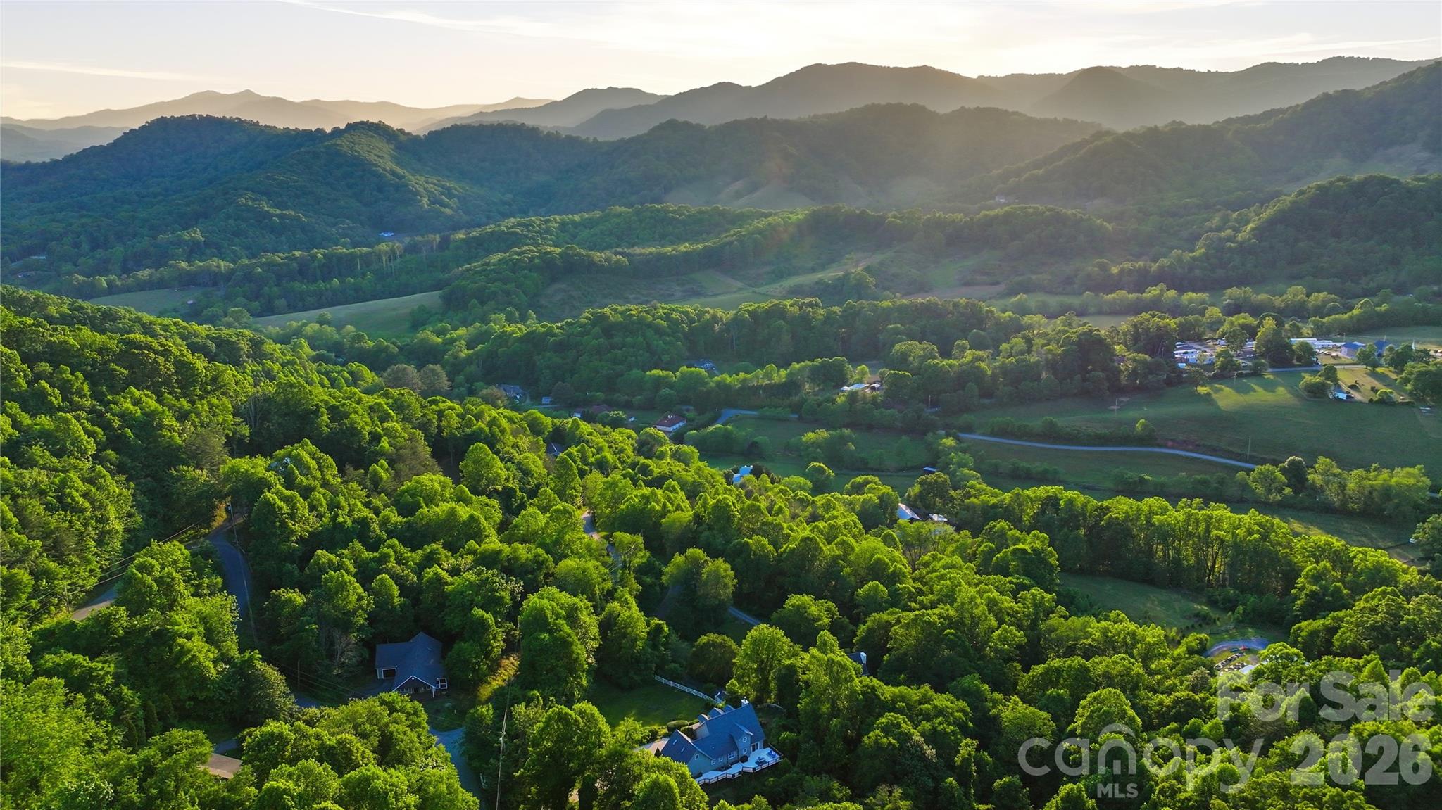 15 Raccoon Point Canton, NC 28716 - Photo 41 of 48 a view of a lush green hillside and mountains