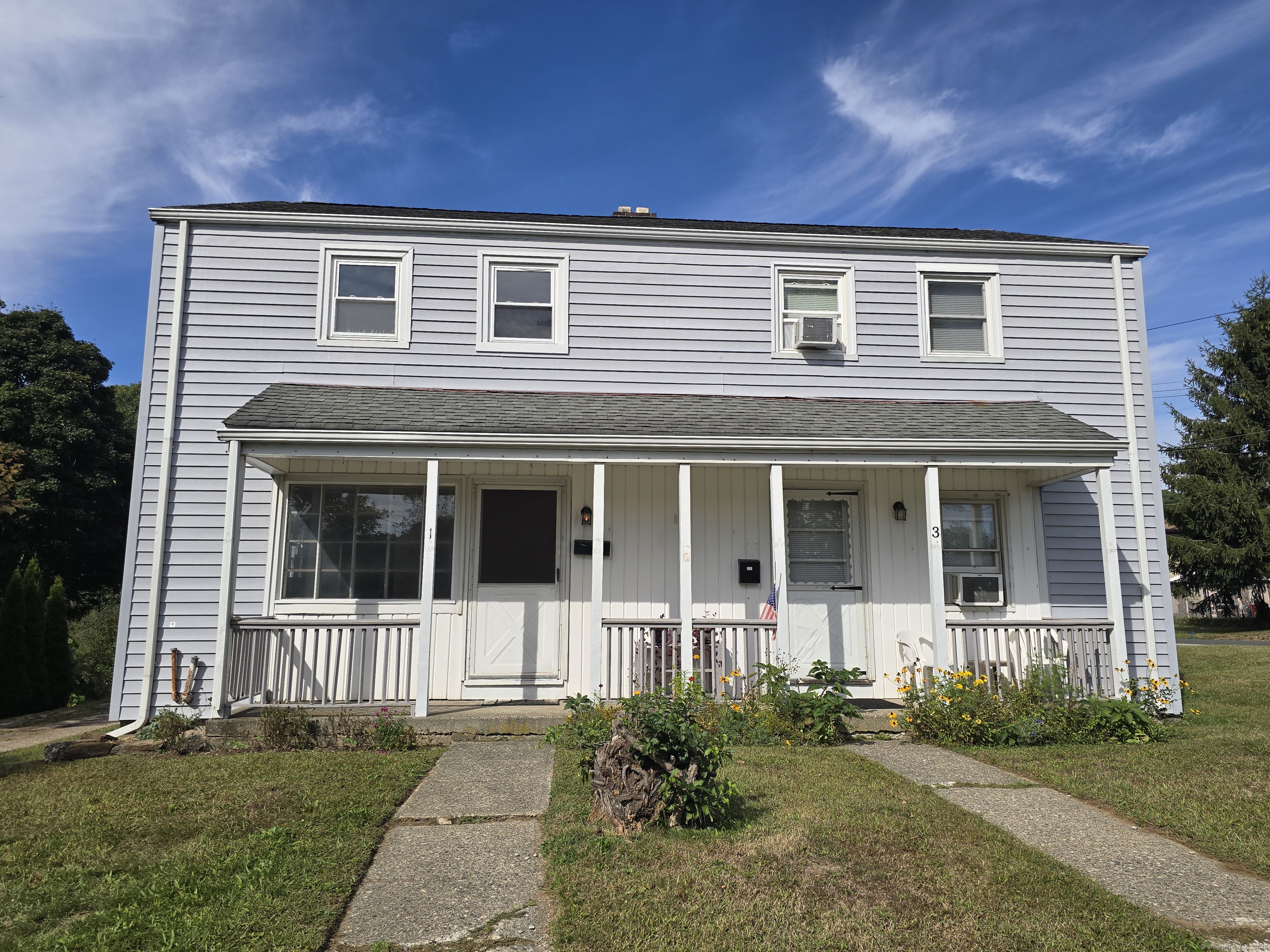 front view of a house