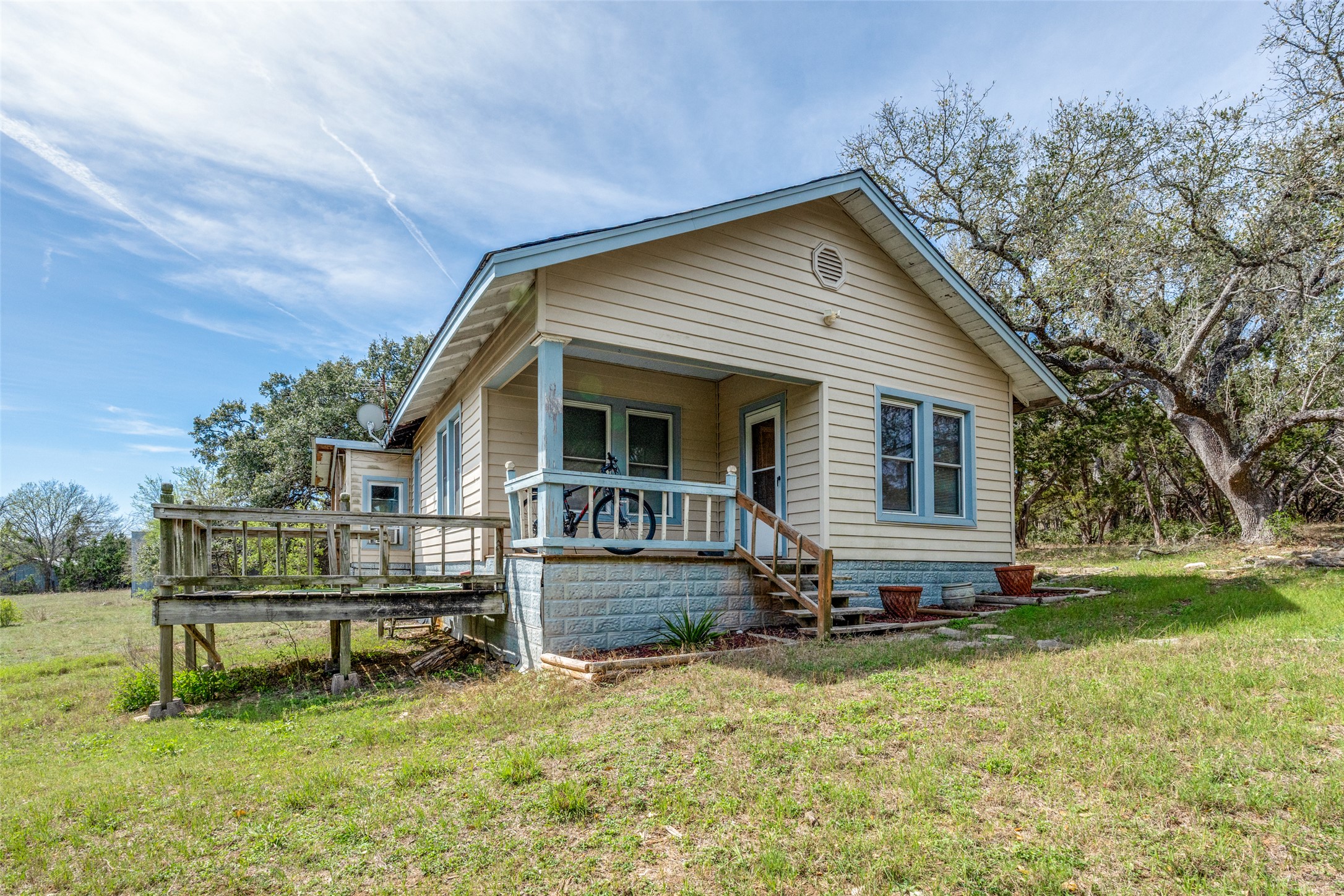 34970 Smithson Valley Road Bulverde, TX 78163 - Photo 26 of 36 a front view of a house with a yard