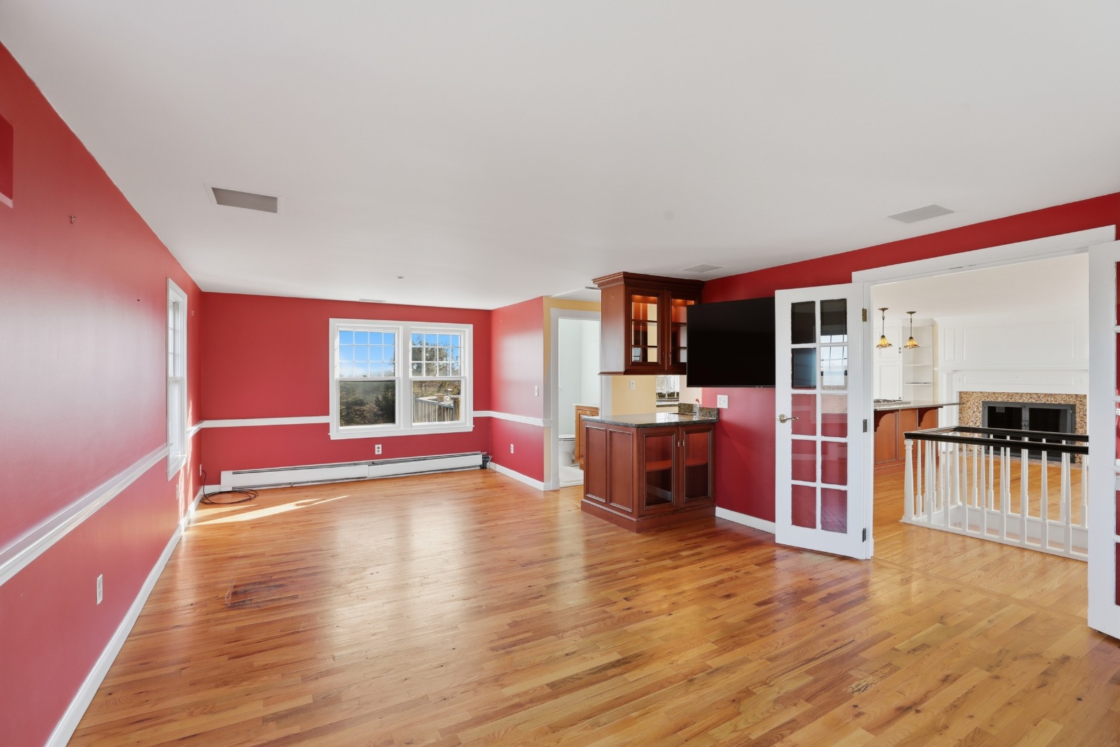 31 Flintlock Road Nantucket, MA 02554 - Photo 10 of 23 a view of empty room with furniture and wooden floor
