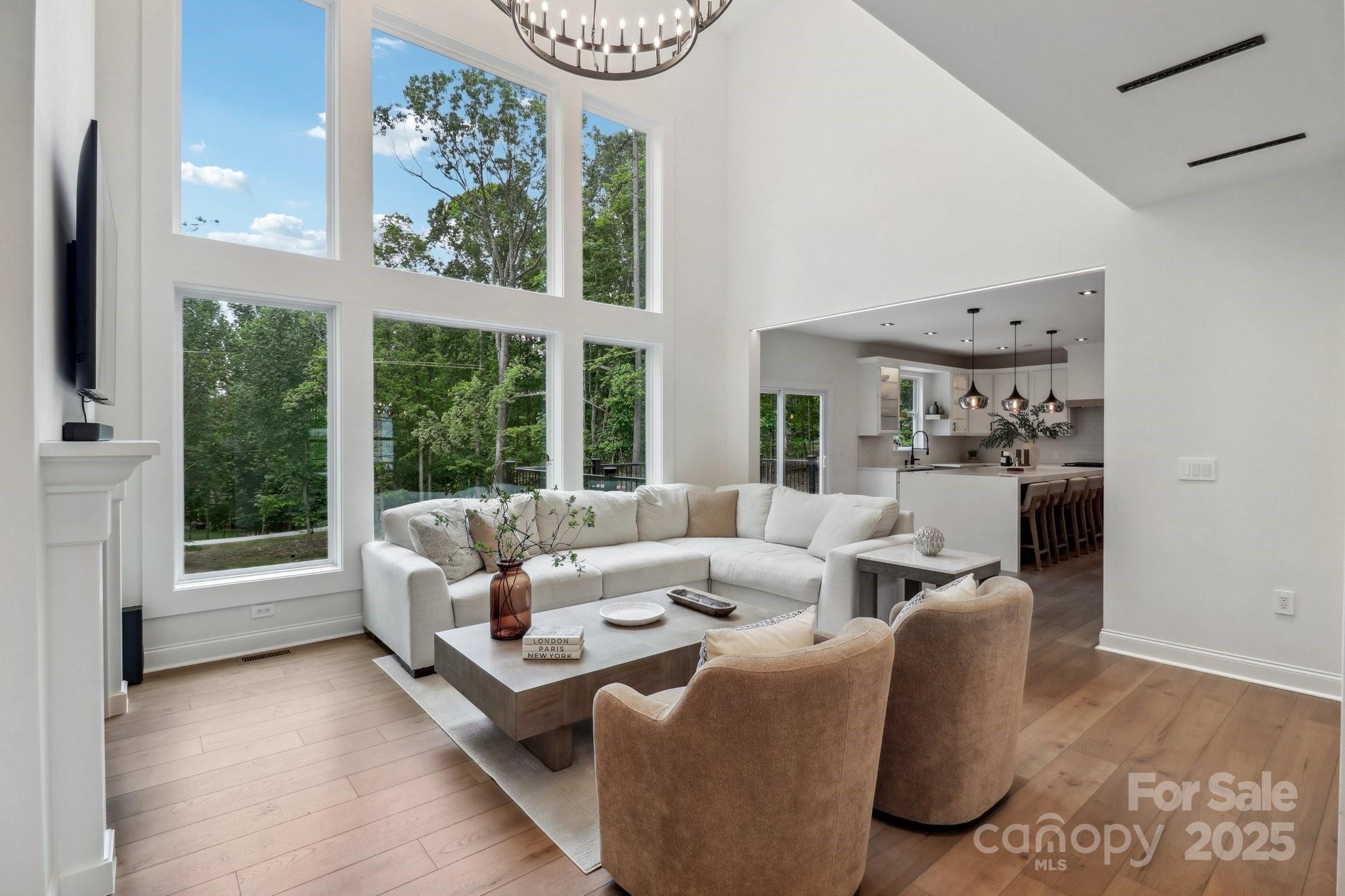 545 Morrison Farm Road Troutman, NC 28166 - Photo 4 of 31 a living room with furniture and a large window