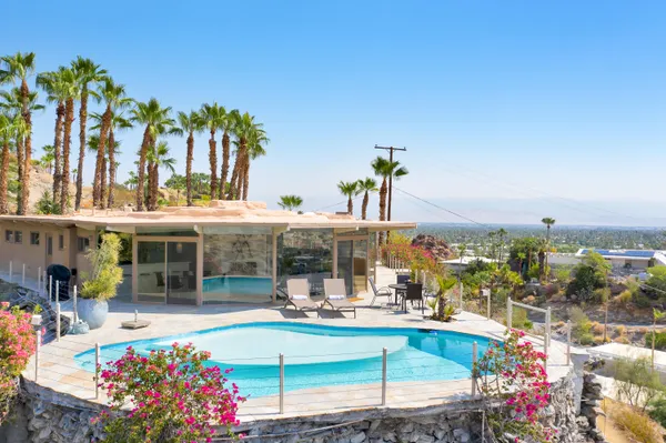 a view of a swimming pool