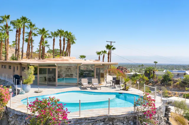 a view of a swimming pool