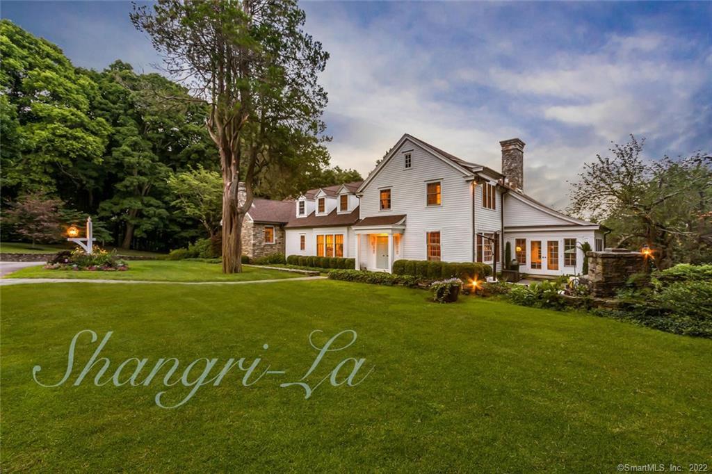180 Spring House Road Fairfield, CT 06824 - Photo 1 of 1 MAGICAL. SET ON 2.05 ACRES OF STUNNING LANDSCAPE.. INTRODUCING SHANGRI-LA. IT LIVES UP TO ITS NAME.