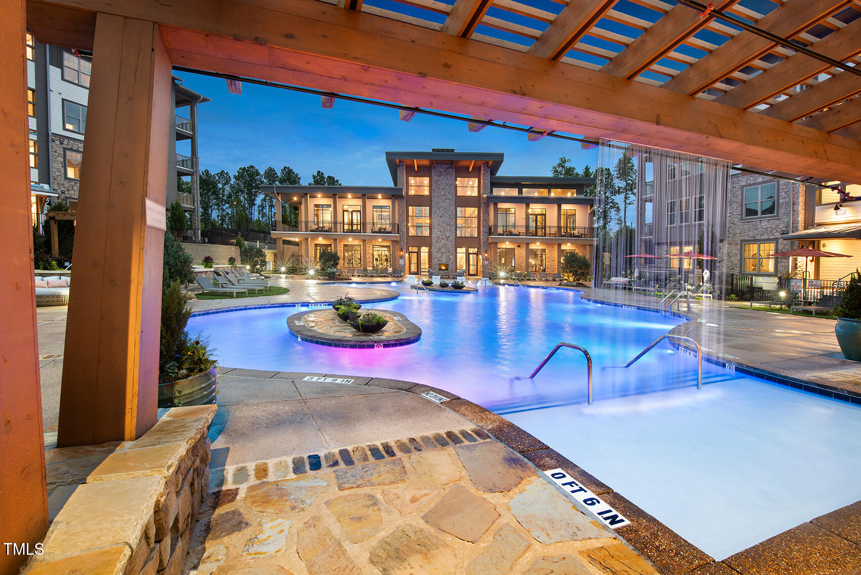 7901 Cheaha Drive, Unit A2 Raleigh, NC 27616 - Photo 25 of 29 Pool-Eve-02