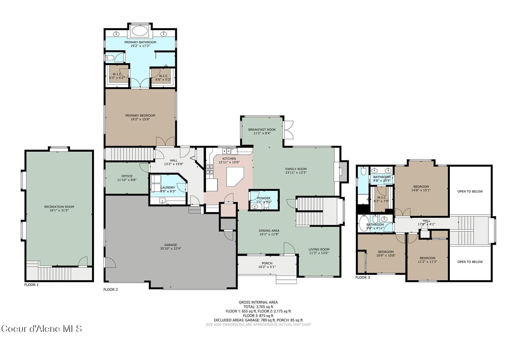 2356 North Reiswig Road Post Falls, ID 83854 - Photo 78 of 78 Floor Plan