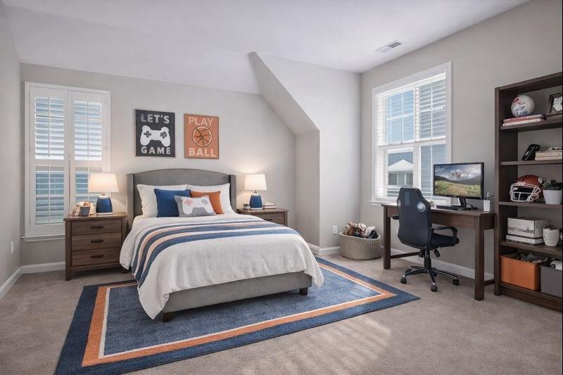 1508 Orion Road Bridgeville, PA 15017 - Photo 26 of 50 Bedroom (2) 13x12 staged