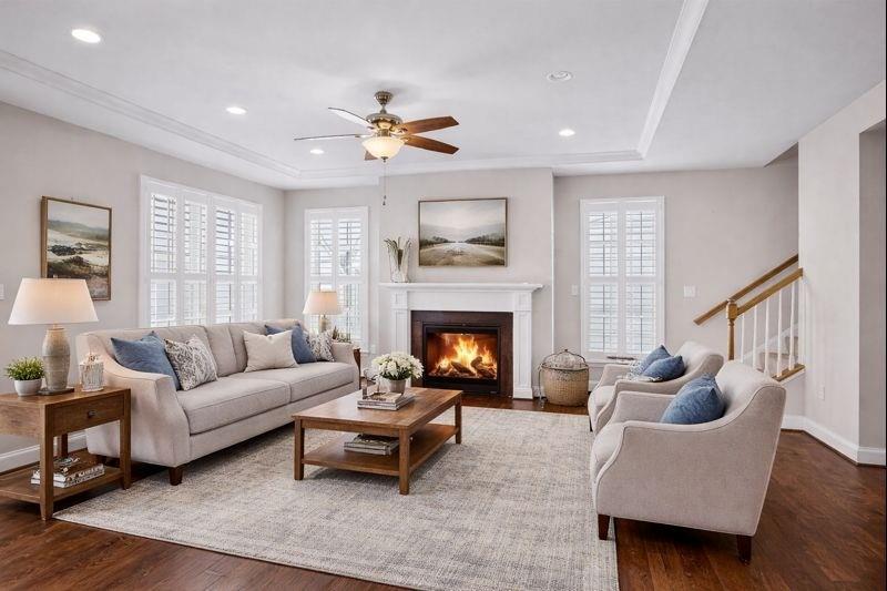 1508 Orion Road Bridgeville, PA 15017 - Photo 3 of 50 20x16 Living room Gas Fire Place!