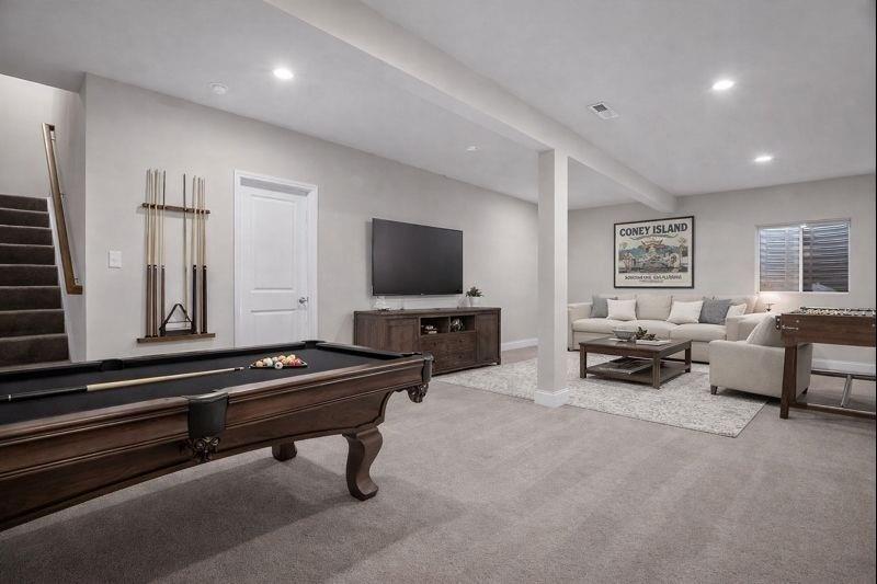 1508 Orion Road Bridgeville, PA 15017 - Photo 35 of 50 28x21 Lower Level Finished Game room..