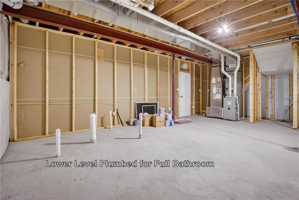 1508 Orion Road Bridgeville, PA 15017 - Photo 38 of 50 Lower Level Plumbed for Bathroom